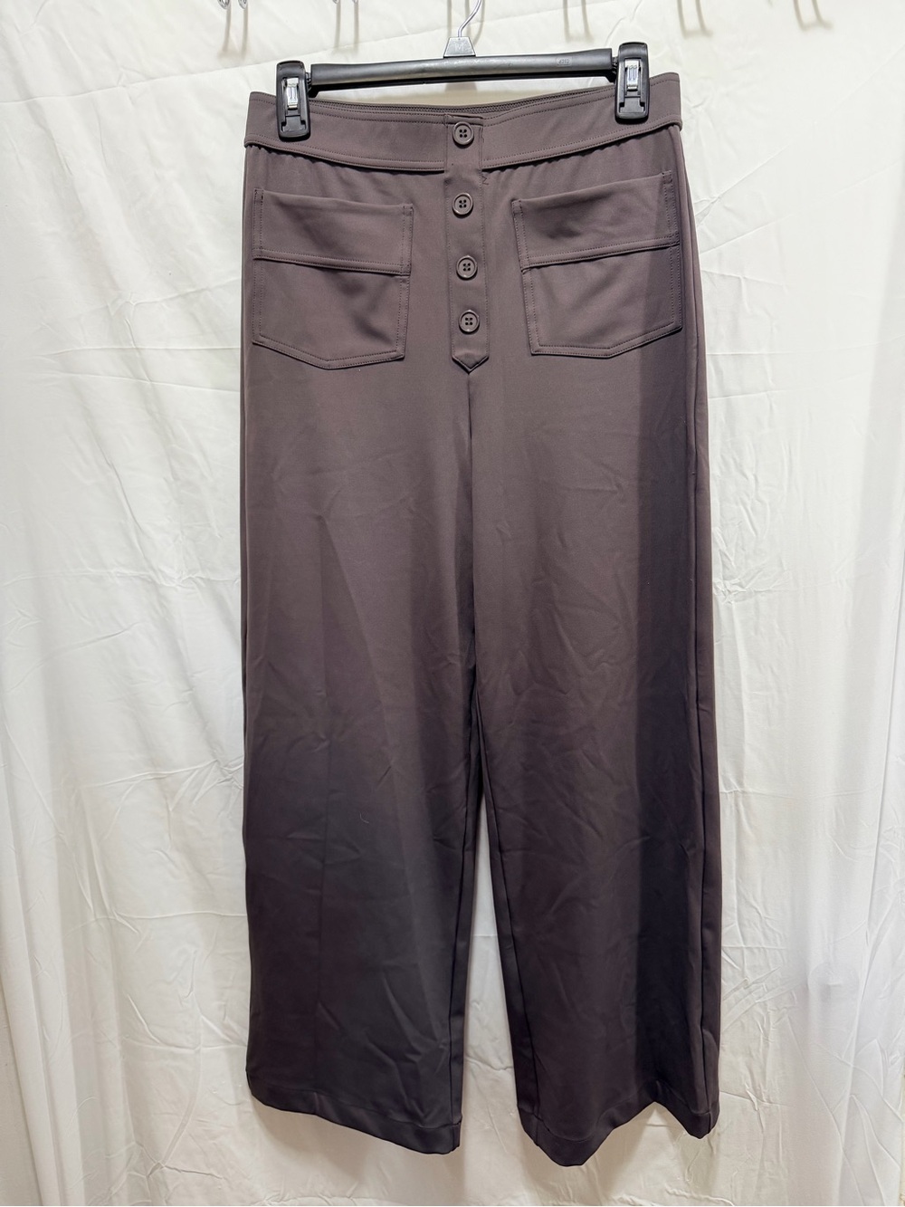 HALARA Wide-Leg Pull-on Pants - Gray